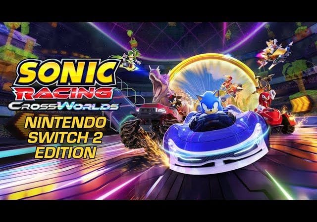 Sonic Racing CrossWorlds : Ichiban Kasuga (Like a Dragon) est disponible, la version Switch 2 sortira le 4 décembre