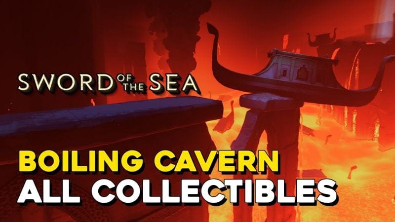 Sword Of The Sea Boiling Cavern All Collectible Locations (All Secret Shells, Ocean Seeds, Steles)