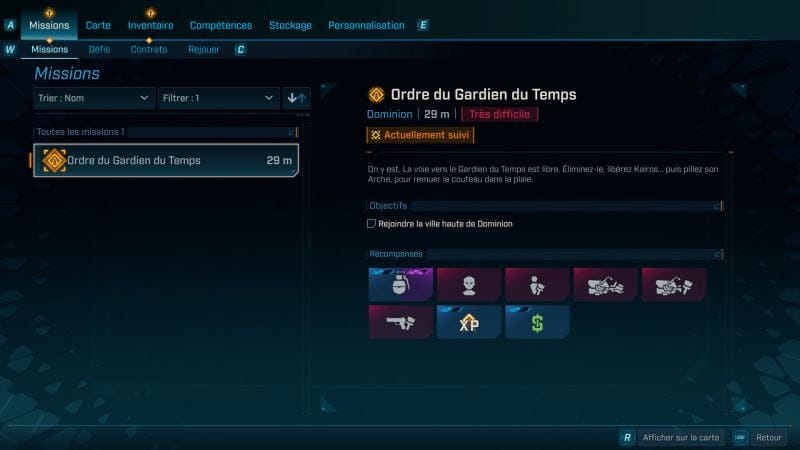 Ordre du Gardien du Temps | Soluce Borderlands 4