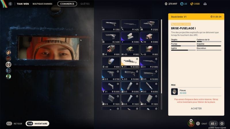 Tian Wen ARC Raiders : comment compléter sa quête Condamnation ?