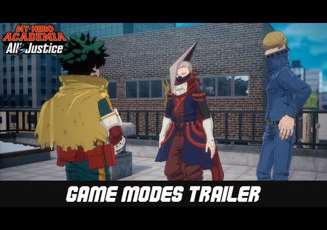 My Hero Academia All's Justice présente tous ses modes de jeu dans une longue vidéo
