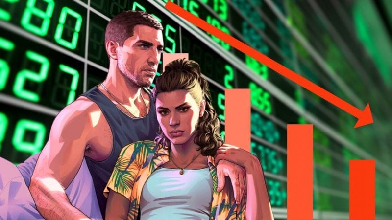 Report de GTA 6 : le cours de la Bourse s'effondre pour l'éditeur Take Two