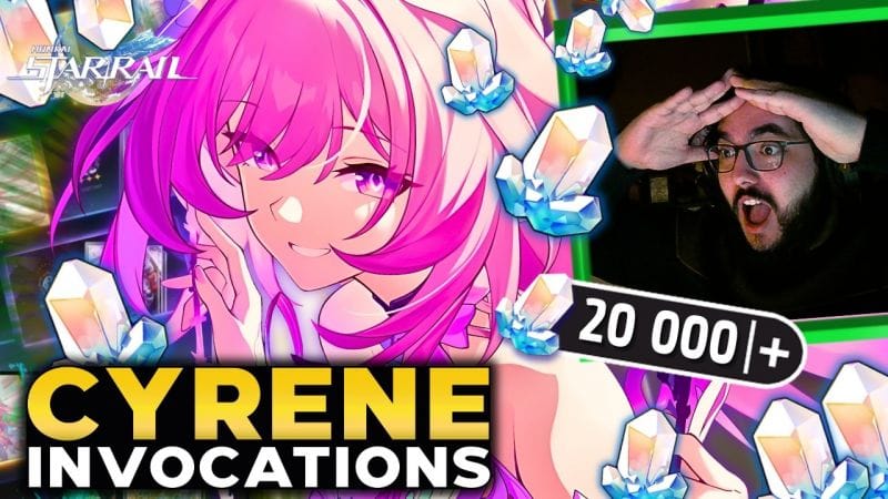 INVOCATIONS ULTIME pour la REINE Cyrène ! Une CHANCE DE MALADE !! (+20 000 jades/Honkai Star Rail)