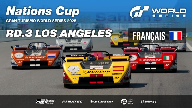 Gran Turismo World Series 2025 | Manche 3 - Los Angeles | Nations Cup