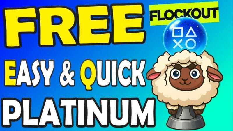 Free Easy & Quick PS5 Platinum Game - Flockout Platinum Walkthrough