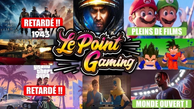 ACTU GAMING (7/11): GTA 6 REPORTÉ ! MARVEL HYDRA REPORTÉ ! SQUARE ENIX LICENCIE ! FILMS NINTENDO !