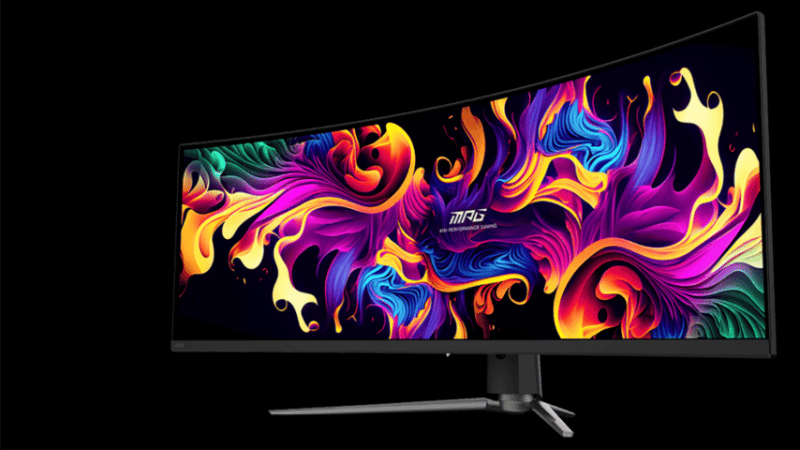 Black Friday 2025 : l’écran MSI OLED 49" pensé pour l’immersion passe à 979 €