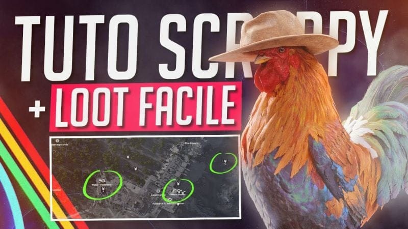 ARC Raiders TUTO : entrainer SCRAPPY niveau MAX et Trouver FACILEMENT le LOOT