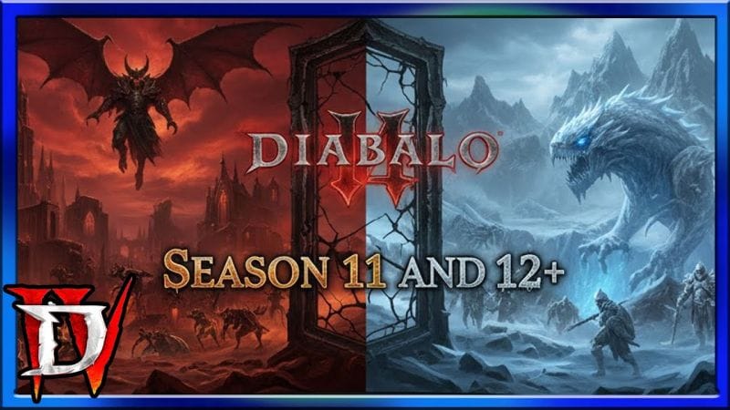 Diablo 4 Season 11 AND 12+ New Updates and News : Dev Interview : PVP?  Diablo 4's Future Plans