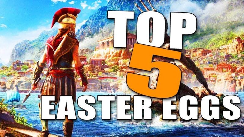 TOP 5 DES EASTER EGGS ET SECRETS ASSASSIN'S CREED ODYSSEY (LICORNE, ZELDA, THIS IS SPARTA ... )(FR)
