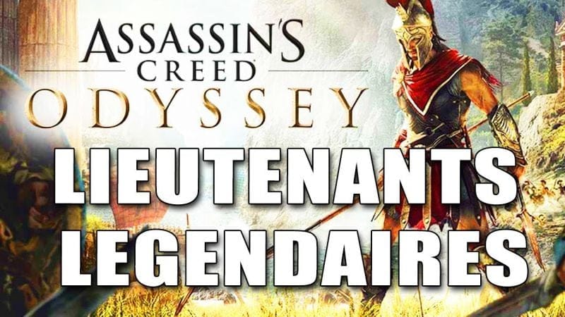 ASSASSIN'S CREED ODYSSEY : AVOIR LIEUTENANTS LEGENDAIRES (Les Argonautes + Tu travailles pour moi)