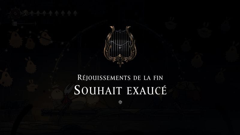 Réjouissements de la fin