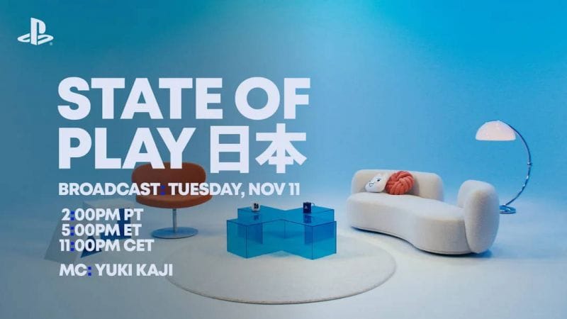 Un State of Play nippon demain 11 novembre - Playscope