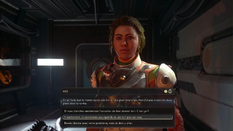 The Outer Worlds 2 - Débloquer le compagnon Inez Silang