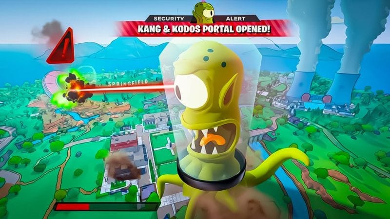 La NOUVELLE MAJ SIMPSON est FOLLE sur Fortnite !!