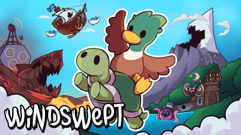 GEEKNPLAY - Windswept - Le platformer rétro aussi mignon que difficile est désormais disponible