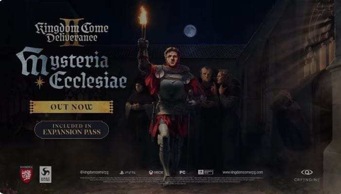 GEEKNPLAY - Kingdom Come Deliverance II - Le dernier DLC Mysteria Ecclesiae révèle un mystère terrifiant !