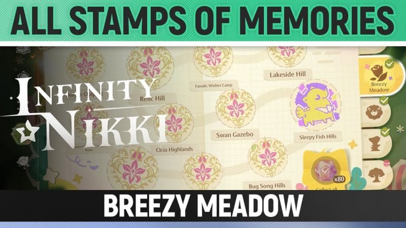 Infinity Nikki - All Stamps of Memories - Breezy Meadow
