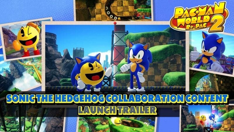 PAC-MAN WORLD 2 Re-PAC - Sonic the Hedgehog Collaboration Content Launch Trailer