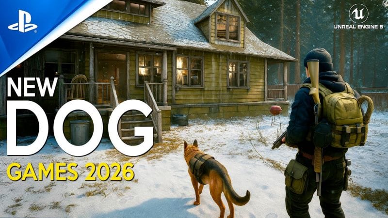 TOP 25 BEST NEW Dog Games coming out in 2025 and 2026