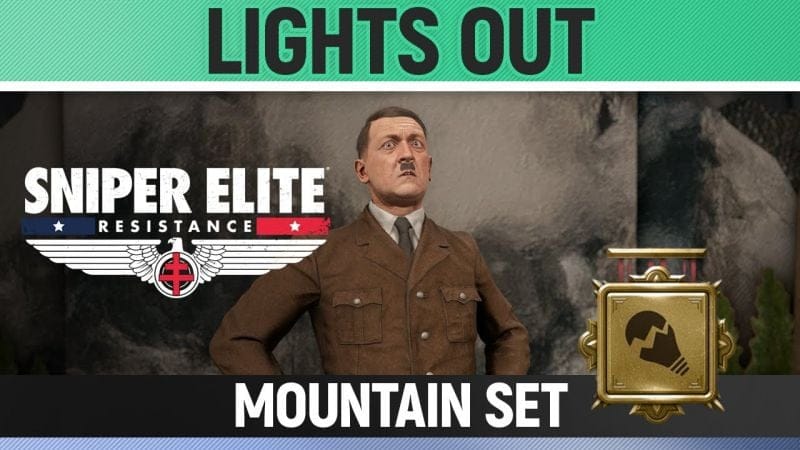 Sniper Elite: Resistance - Lights out - Kill Hitler by sabotaging the mountain film set