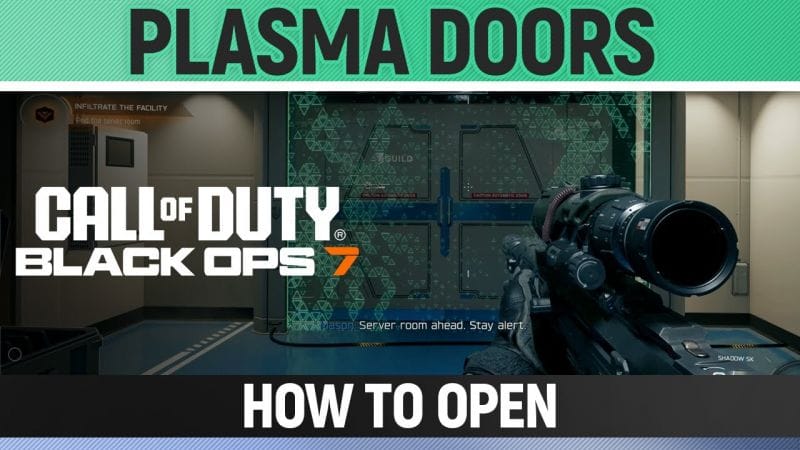 Call of Duty: Black Ops 7 - How to open the Plasma Doors while Finding the Server Room