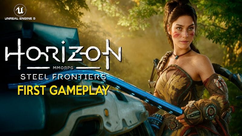 HORIZON STEEL FRONTIERS First Gameplay Reveal | New FREE MASSIVE OPEN WORLD RPG in Unreal Engine 5