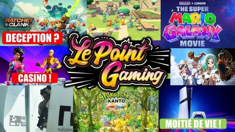ACTU GAMING (13/11): PS5, PARC POKEMON, MARATHON, FORTNITE, RATCHET CLANK, POKOPIA, MARIO GALAXY...