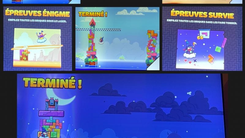 Tricky Towers celui ci je l’ai découvert tout seul