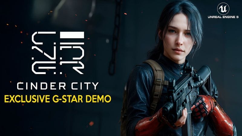 CINDER CITY Exclusive G-STAR 2025 Demo | OPEN WORLD SHOOTER RPG with Epic Mecha and Zombie Battles