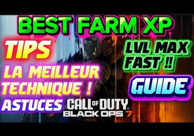 Call of Duty black ops 7 : FARM XP EASY BEST méthode DU JEU 😱😍