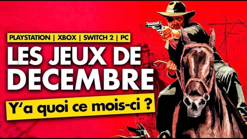 TOP 10 des sorties jeux vidéo en DÉCEMBRE 2025 ! 🎮