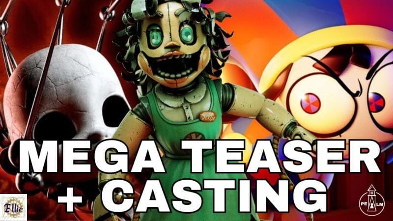 NOUVEAU FORMAT 🔥 Teasers Théories FNAF/Poppy… + CASTING VOIX 😳