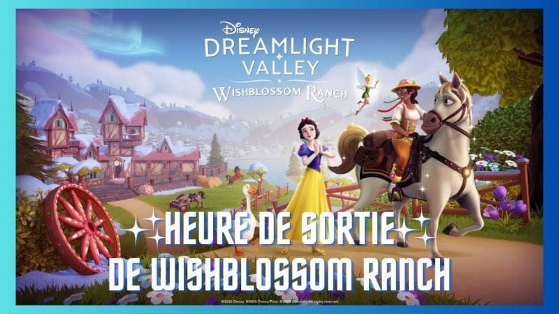 HEURE DE SORTIE DE WISHBLOSSOM RANCH ET ASTUCE POUR LE TÉLÉCHARGER VITE ✨🏰🐎
