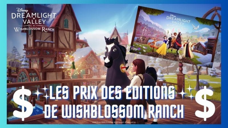 LE PRIX DES DIFFERENTES ÉDITION DE WISHBLOSSOM RANCH ET SES CONTENUS ✨🏰🐎