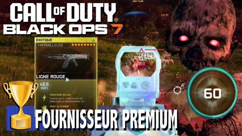FOURNISSEUR PREMIUM / Obtenir ARME EXOTIQUE & NIVEAU de COMBAT MAXIMUM - CALL OF DUTY BLACK OPS 7