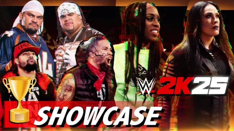 WWE 2K25 SHOWCASE : 3 Minute Warning / Tamina / The Usos / Naomi - TOUS LES OBJECTIFS #3