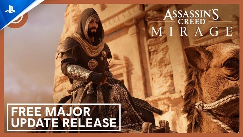 Assassin's Creed Mirage - Valley of Memory: Free Major Update Release | PS5 & PS4 Games