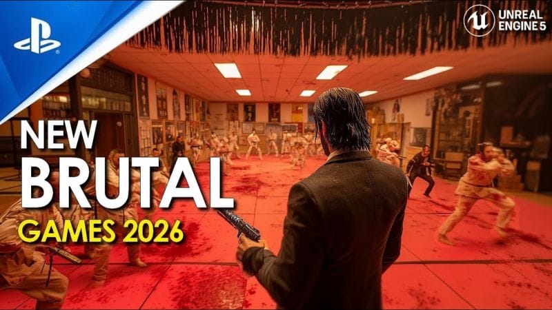 TOP 25 NEW Brutal Action Games coming in 2025 and 2026 | PS5, PC, Xbox Series X