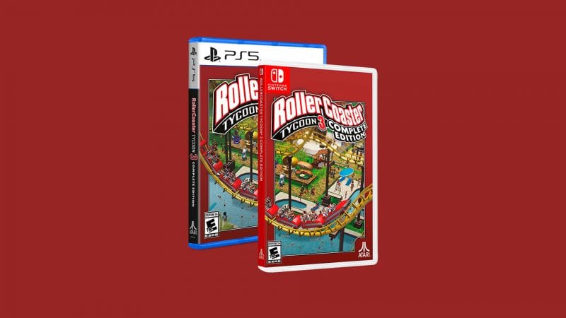Annonce de RollerCoaster Tycoon 3 Edition Complète sur PS5 et Switch ! | Otakugame.fr