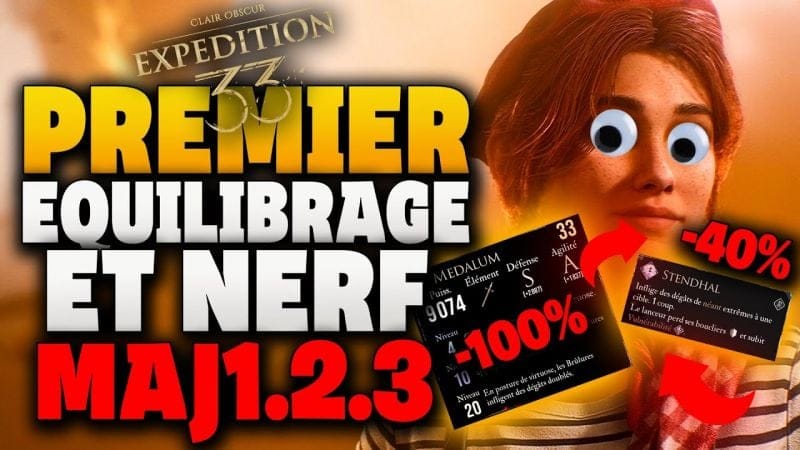 ➡️Toutes les INFOS de la 1ere MAJ 1.2.3 , Alors MAELLE NERF ou PAS ? Clair Obscur Expédition 33!