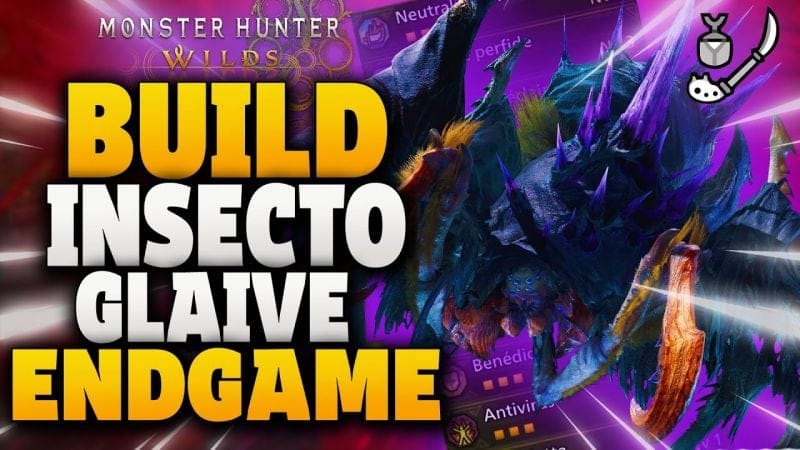 BUILD ENDGAME INSECTOGLAIVE , 🤯En galère avec cette arme 😭 !!!  - Monster Hunter Wilds