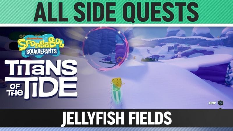 Spongebob: Titans of the Tide - All Side Quest - Jellyfish Fields