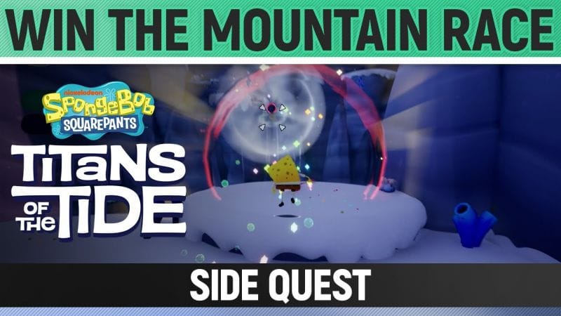 Spongebob: Titans of the Tide - Win The Mountain Race - Side Quest