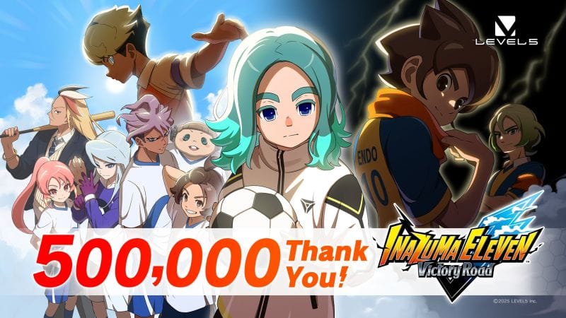 Inazuma Eleven: Victory Road s'est vendu à 500 000 exemplaires - IG News