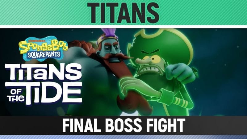 Spongebob: Titans of the Tide - Titans (King Neptune & Flying Dutchman) - Final Boss Fight