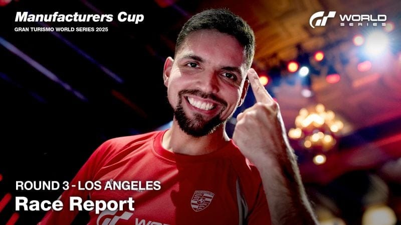 Jusqu'au bout de la gomme : les pneus décident de la manche 3 des Gran Turismo World Series pour la Manufacturers Cup - Rapports de course - Gran Turismo 7 - gran-turismo.com