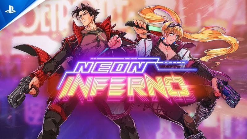 Neon Inferno - Launch Trailer | PS5 & PS4 Games