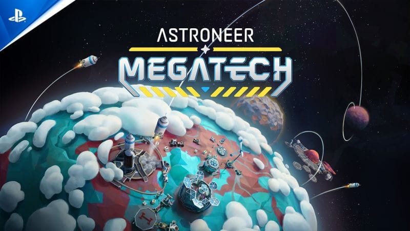 Astroneer - Megatech Launch Trailer | PS5 & PS4 Games