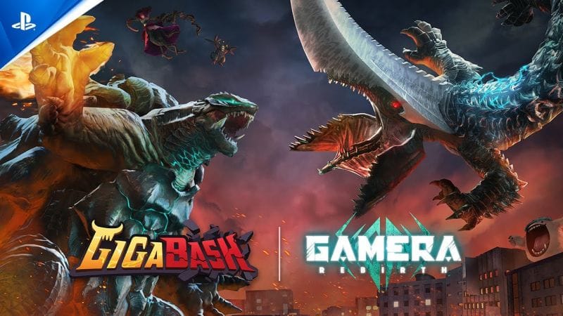 GigaBash - Gamera -Rebirth- DLC Trailer | PS5 & PS4 Games